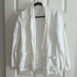 LENNY HEAVY LINEN BLAZER BY VELVET BY GRAHAM & SPENCER